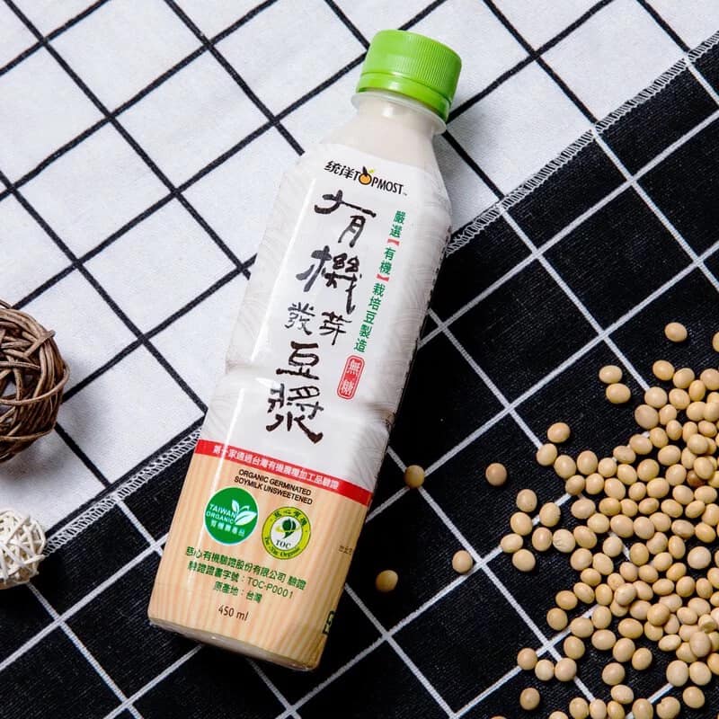 【統洋】有機豆漿(有糖)/黑豆漿(有糖)/有機發芽豆漿(無糖)