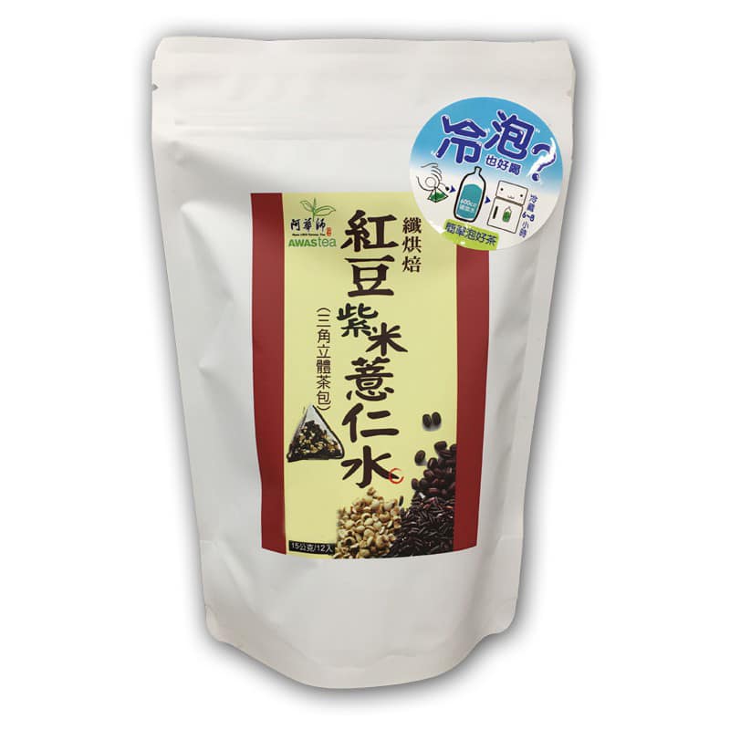 阿華師 紅豆紫米薏仁水(12入)