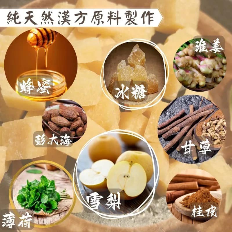古法漢方蜂梨糖-冰糖雪梨‧蜂蜜柳橙，綜合雙味-優雅隨手罐